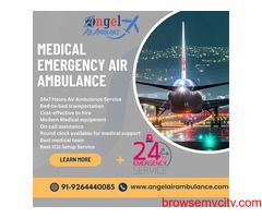 Get Angel Air Ambulance Services in Ranchi for Safe Patient Transfer