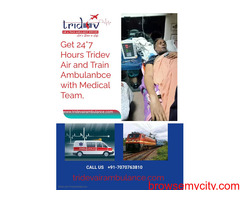 Tridev Air Ambulance in Kolkata Aircraft Is Fully Equipped