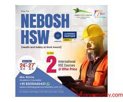 Join Nebosh HSW course in Pondicherry