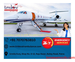Tridev Air Ambulance in Ranchi Is A Good Transporter