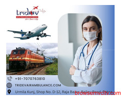 Tridev Air Ambulance in Kolkata Offers You Everything For Patient Care