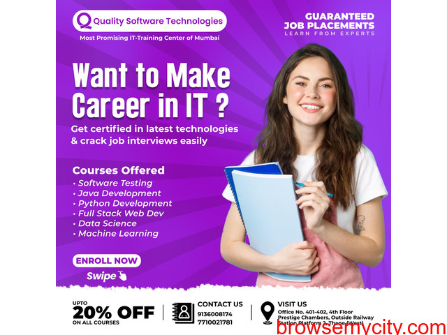 Best Java Trainings in Thane – Quality Software Technologies - 1/6