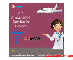 Medivic Aviation Air Ambulance Service in Bokaro Schedules Medical Transportation via ICU Flights