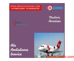 Medivic Aviation Air Ambulance Service in Nagpur is Offering Turbulence-Free Transportation to the P