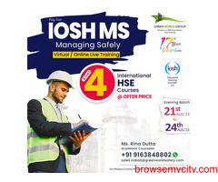 Join IOSH MS course in West Bengal