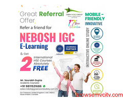 Nebosh IGC e-Learning in Delhi