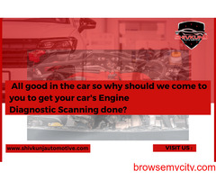 All good in the car so why should we come to you to get your car's Engine  Diagnostic Scanning done?