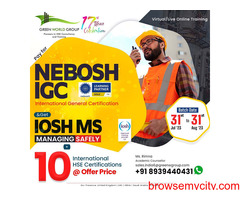 Register NEBOSH IGC in Chennai