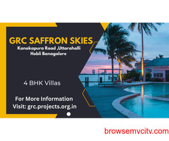 GRC Saffron Skies Villas Uttarahalli Hobli Bangalore - Turn The Key. Enter. Smile. Repeat Every Day