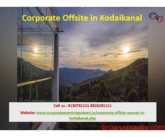 Corporate Offsite in Kodaikanal | Corporate Team Outing in Kodaikanal