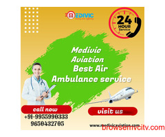 For a Medical Transfer without Any Discomfort Choose Medivic Aviation Air Ambulance Service in Varan