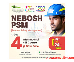 Supercharge your career with NEBOSH PSM Course in Kerala