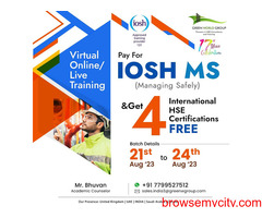 Unbelievable Offers on IOSH MS Course in  Andhra Pradesh