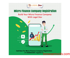 Legal Dev Micro Finance Company Registration service Provider