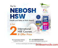Elevate Your Career with Nebosh HSW in Hyderabad!