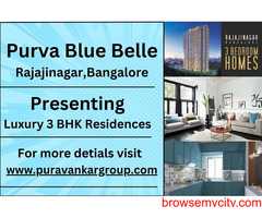 Purva Blue Belle - Where Luxury Residences Resonate in the Heart of Rajajinagar, Bangalore