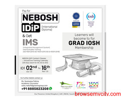Pay for NEBOSH IDIp & Get IMS Internal Auditor Training  for Free