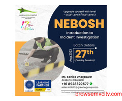 Master Incident Investigation in Pune with NEBOSH HSE Course - Enroll Now!