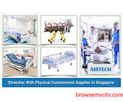 Hospital Stretcher With Physical Containment For Sale