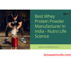 Whey Protein Manufacturer in India