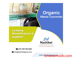 Waste converter Supplier, Manufacturer | Organic Waste Converter at best price - N
