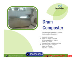 Drum Composter Supplier, Manufacturer | composting machine at best price