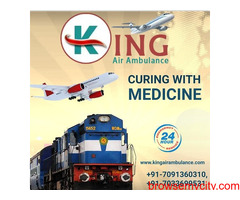 Book King Air Ambulance Services in Silchar with Finest ICU Support