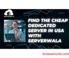 Find the Cheap Dedicated Server in USA with Serverwala