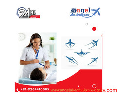 Take  Angel Air Ambulance Service in Cooch Behar  Emergency-Supported Medical Team  For Paitent Tra