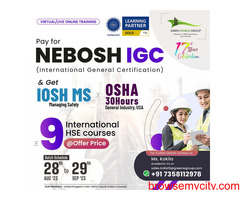 Invest in Your Future with NEBOSH IGC course in Bangalore  -Your Bridge to Success!