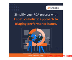 Simplify your RCA process with Ennetix's holistic approach to triaging performance issues.