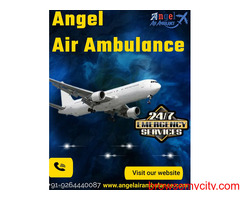 Take  Angel Air Ambulance Service in Nagpur With Immediate Medical Care For Patients Critical