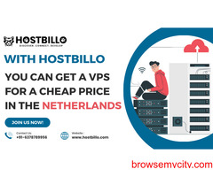 With Hostbillo, you can get a VPS for a cheap price in the Netherlands
