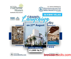 Elevate Your Living Standards with Vedansha's Fortune Homes: 3BHK and 4BHK Duplex Villas with Home
