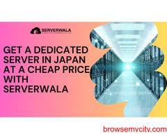 Get a Dedicated Server in Japan at a cheap price with Serverwala