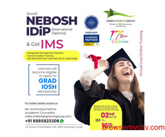 Upgrade your career with NEBOSH IDIP  in Hyderabad!