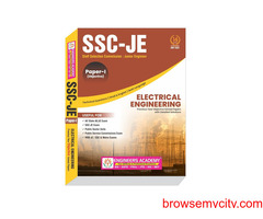 The Best Book of Previous Year Solved Papers for SSC JE Electrical Engineering