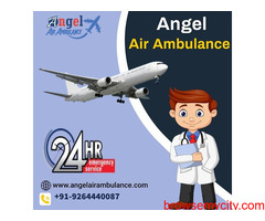 Book Class Angel Air Ambulance Service in Ranchi with ICU Support