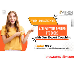 Vision Language Experts: Achieve Your Desired PTE Score with Our Expert Coaching