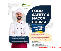 Explore Food Safety and HACCP Courses at Green World in Andhra!