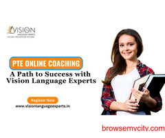 Online PTE Coaching: A Path to Success with Vision Language Experts