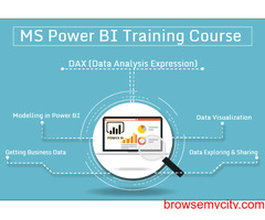 MS Power BI Training Course in Delhi, Noida, Free Data Visualization, 100% Job Placement