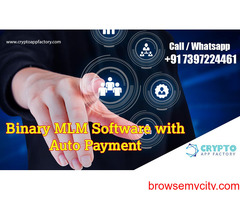 Binary MLM Software with Auto Payment
