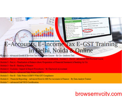 Accounting Coaching in Saket, Delhi, Noida, Gurgaon, Free SAP FICO, 100% Job