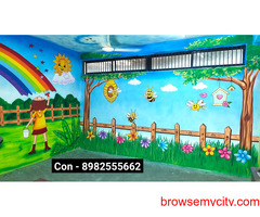 School Wall Painting Artist in Ahmedabad ,School Wall Painting Service in Ahmedabad
