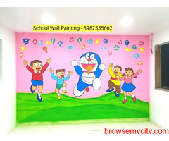 Play School Wall Painting Service in Jabalpur,Nursery School Wall Painting Artist Jabalpur