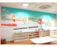 Play School Wall Painting Service Amravati ,Nursery School Wall Painting Artist Amravati