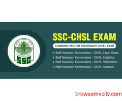 SSC CHSL Exam Mock Test, Admit Card, Syllabus