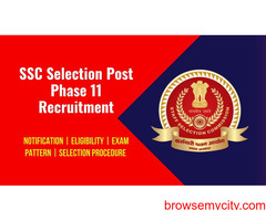 SSC Selection Post Recruitment, Admit Card, Syllabus