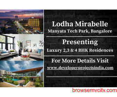 Lodha Mirabelle - A Luxurious Haven Near Manyata Tech Park, Bangalore